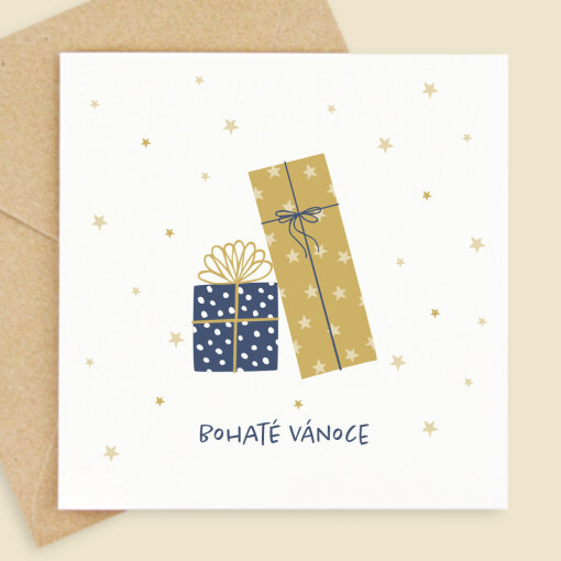 přání Bohaté Vánoce